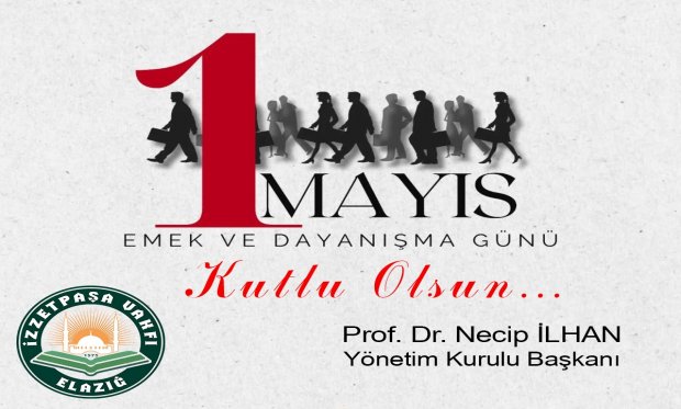 1 MAYIS EMEK ve DAYANIŞMA GÜNÜ KUTLU OLSUN ! 
