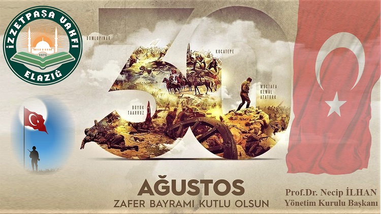 30 AĞUSTOS ZAFER BAYRAMIMIZ KUTLU OLSUN !